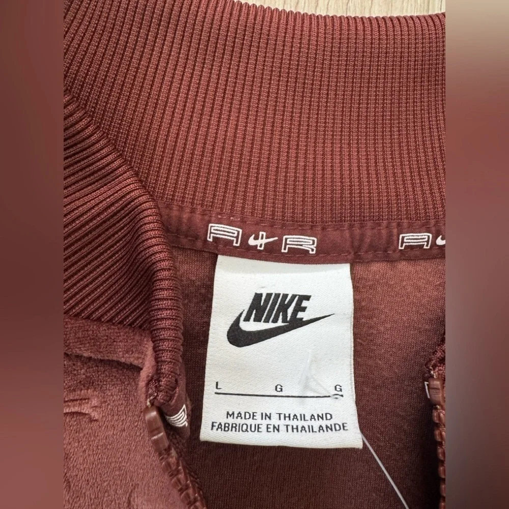 Nike Air Velour Bronze White Eclipse Full Zip Jacket - Picture 6 of 12